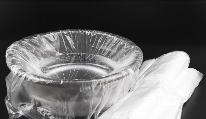 一次性袋子美容院洗脸盆塑料袋小洗面盆套袋子美容用品透明袋文茂900