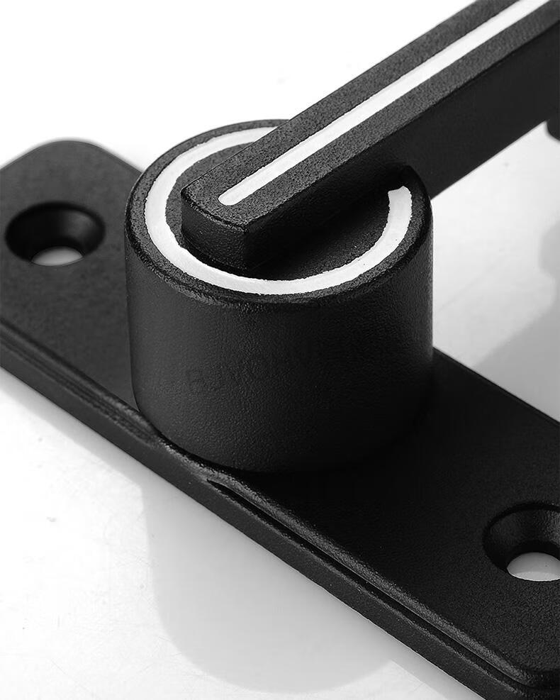 锁扣搭锁可调 免打孔门扣门栓90度推拉门锁插销门卡扣移门锁扣搭扣