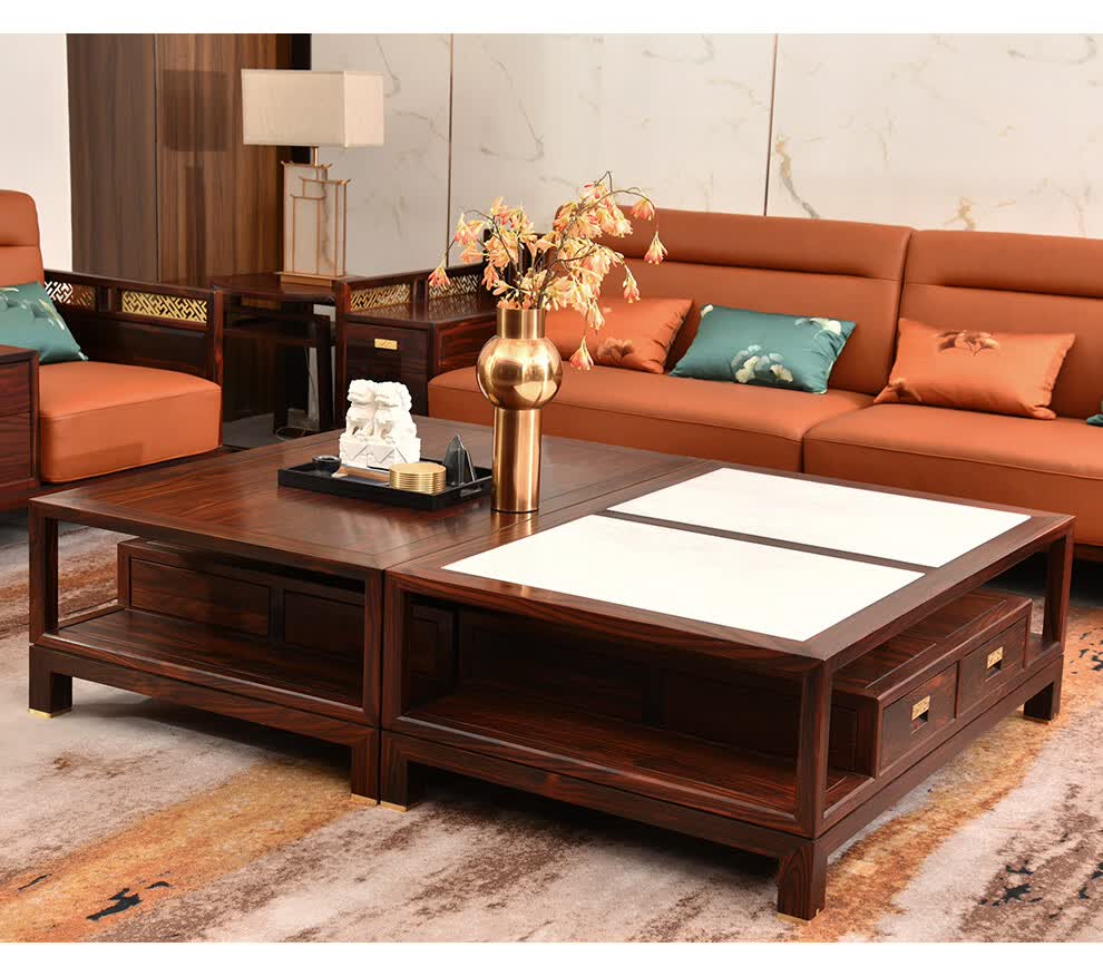 质木匠红木家具印尼黑酸枝学名阔叶黄檀新中式实木沙发组合大户型别墅