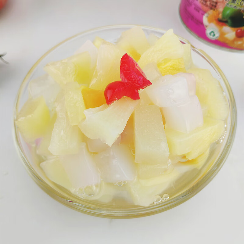 猛龙杂果罐头825g烘焙原料热带杂果什锦水果罐头蛋糕装饰3桶