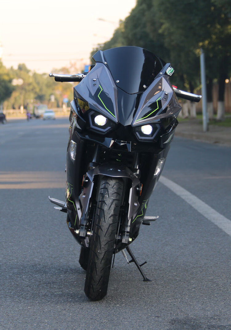 全新可上牌h2摩托车跑车400cc双缸水冷重型机车地平线趴赛公路赛磨砂