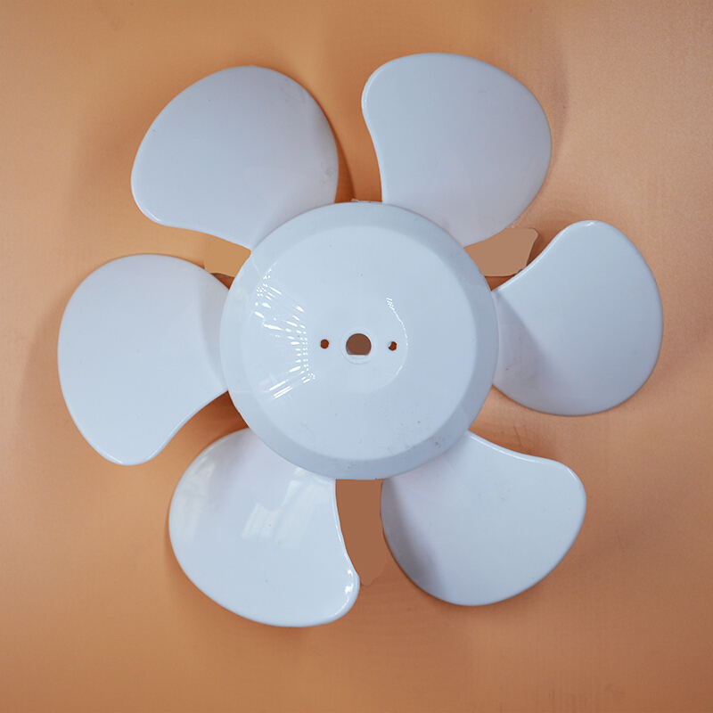 排气扇扇叶换气扇配件排风扇叶子抽风机风叶81012寸六叶d孔12寸灰色扇