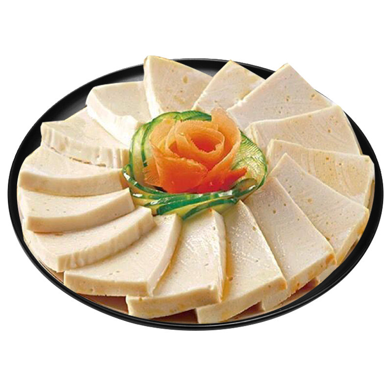 重庆火锅食材千叶豆腐炒菜麻辣烫火锅专用烧烤蛋白豆腐冻豆腐250g