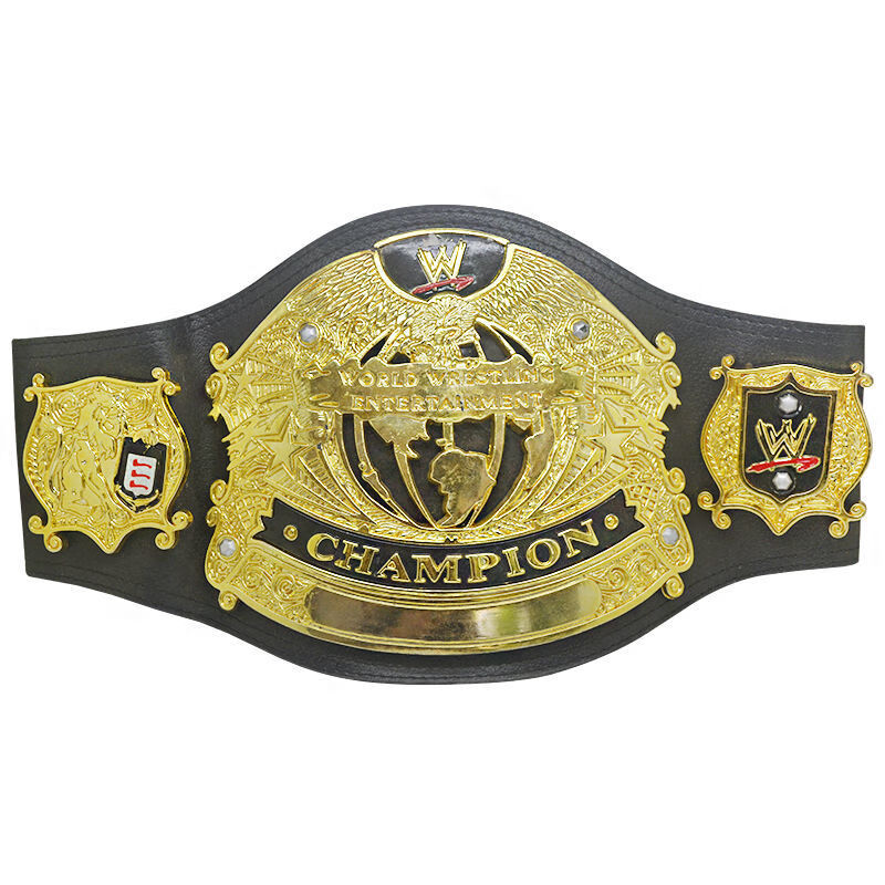 wwe金腰带散打拳王拳击格斗用品重量级摔跤高品质镀金腰带套装厂家