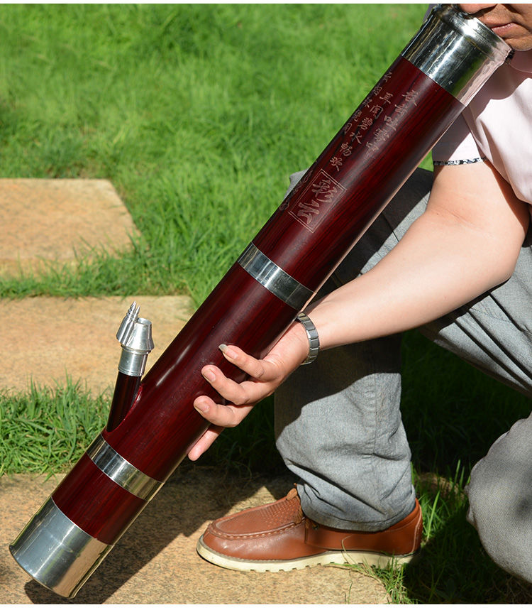 火石记 感恩节礼品 云南水烟筒仿木水烟壶过滤烟具不易裂水烟斗大中小