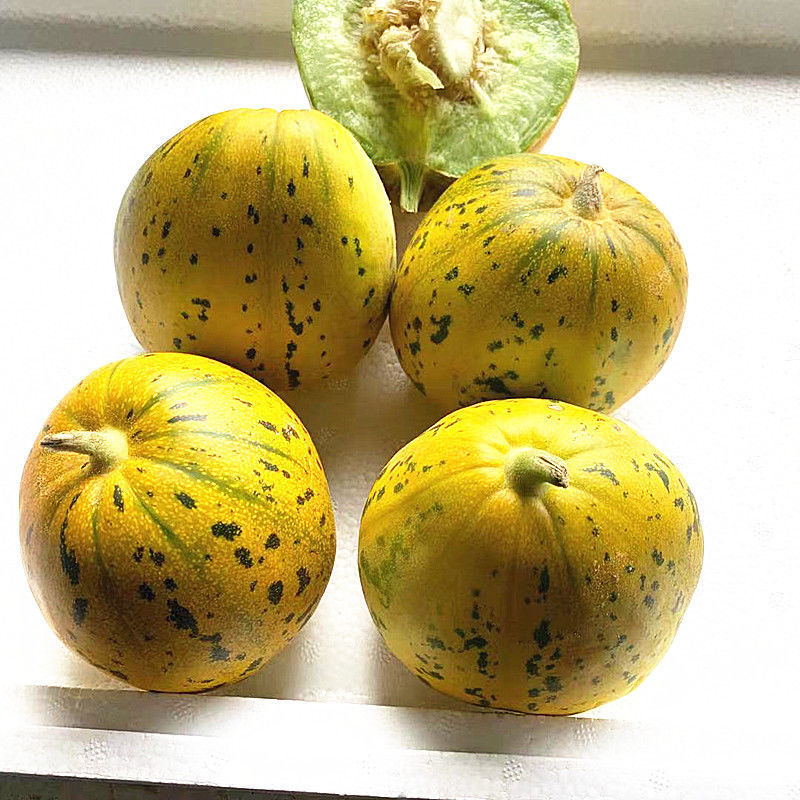 【年货精选】花皮香瓜1/5斤新鲜甜瓜水果怀旧香瓜花蕾香瓜八里香瓜