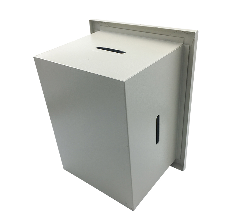 防雷接地断接卡箱暗装接地电阻点接地盒断接卡子箱竖箱 全铁配4*40