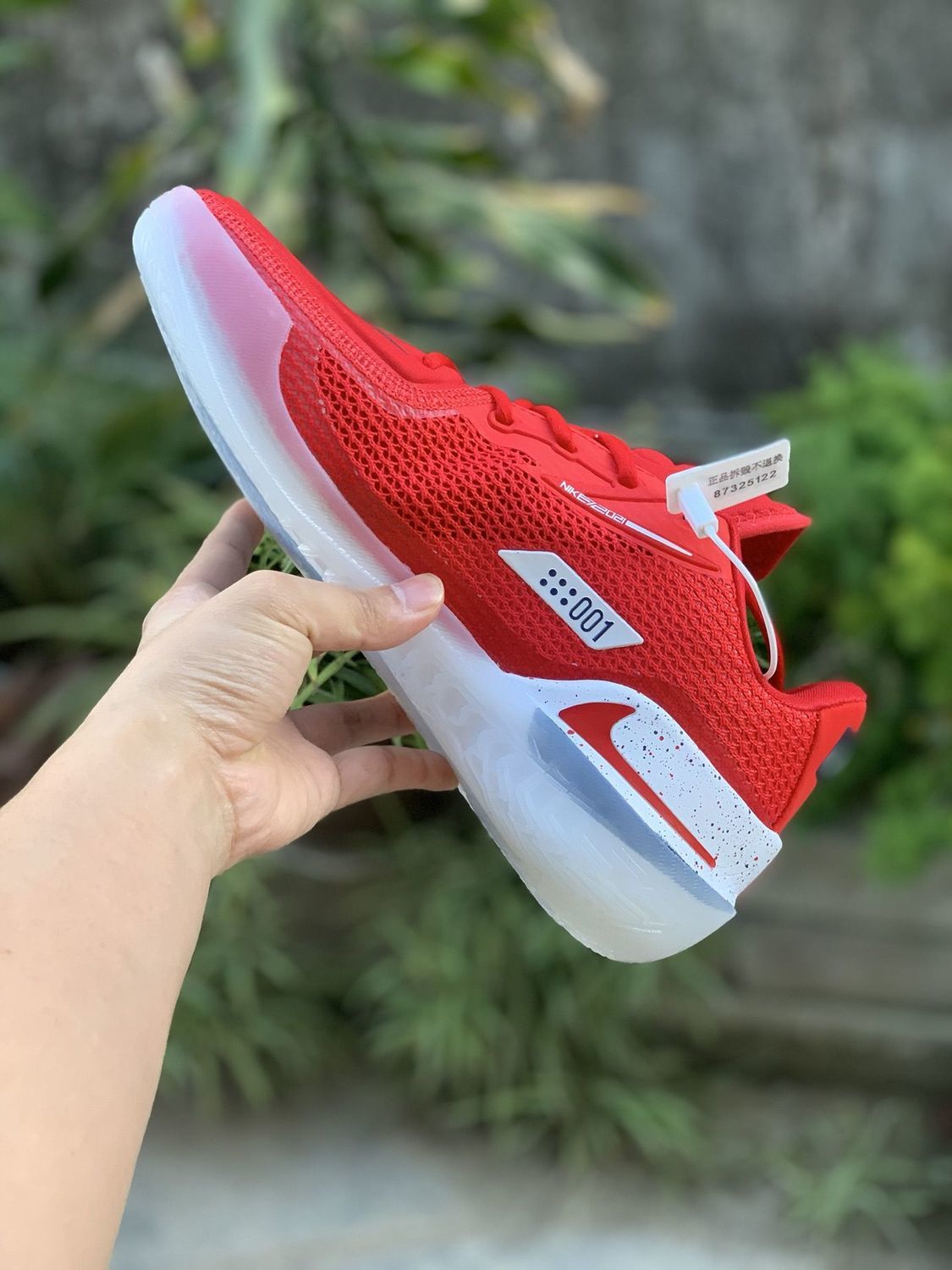 纯莆田gtcut篮球鞋gtcut水蜜桃男子低帮气垫缓震实战篮球鞋女白红黑39