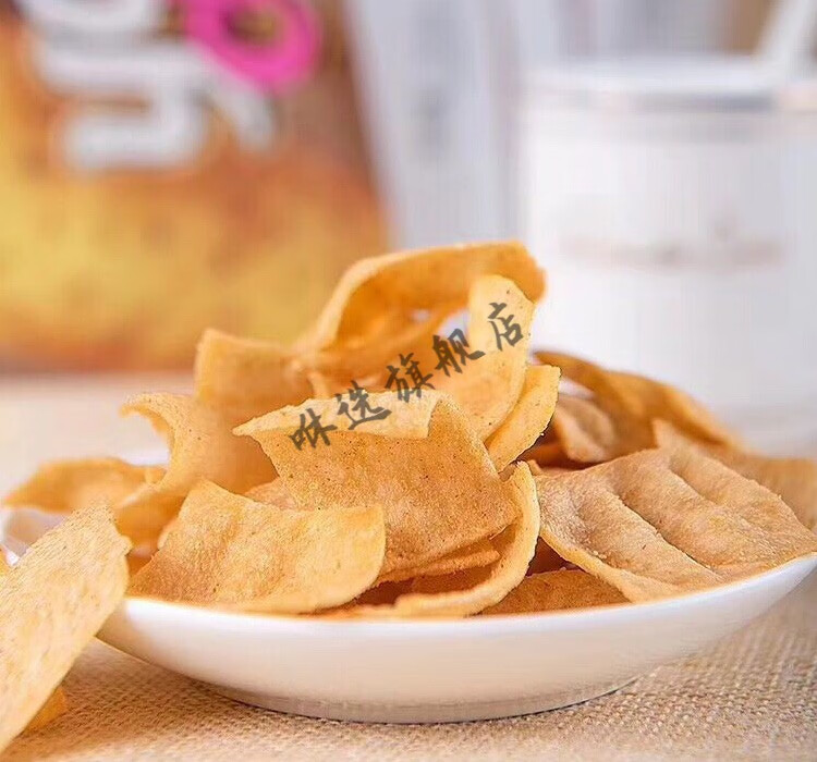 网红零食华糖山药脆片超大包山药薯片山药片薄片192克2袋奥尔良烤翅味