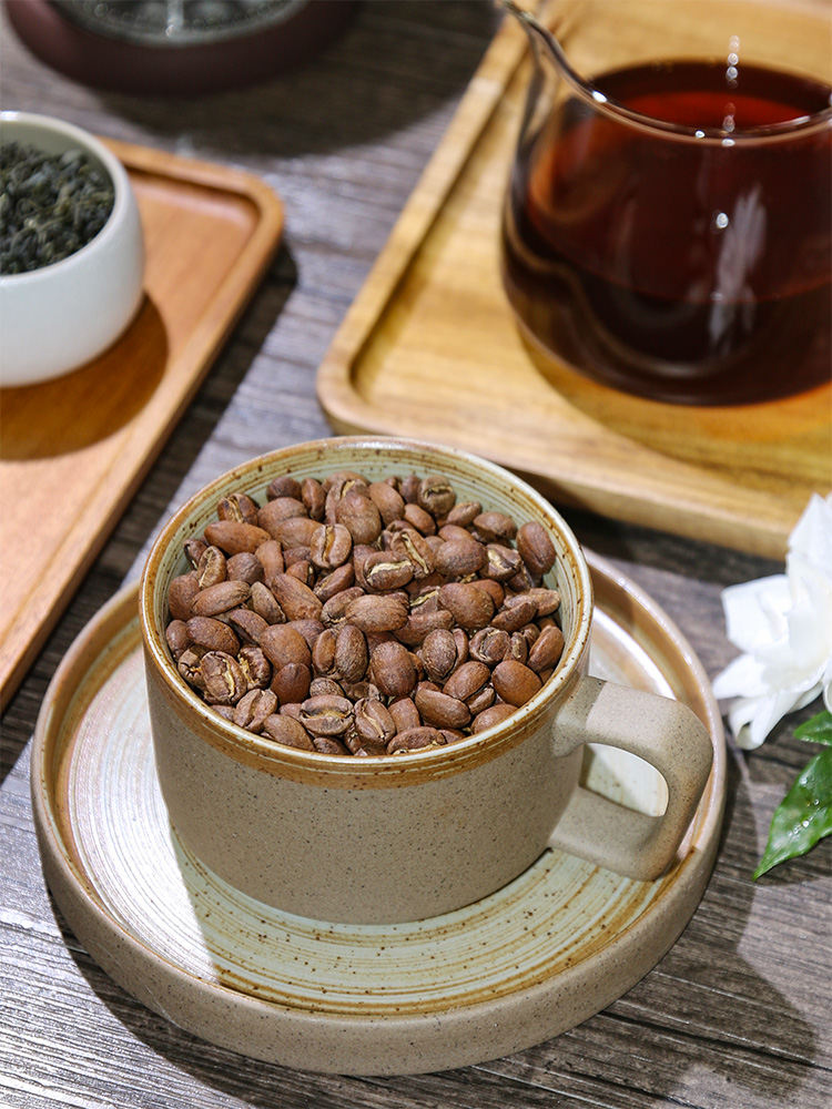 5折 蓝标瑰夏 巴拿马翡翠庄园 手冲花香轻度单品美式 纯黑咖啡豆 中偏