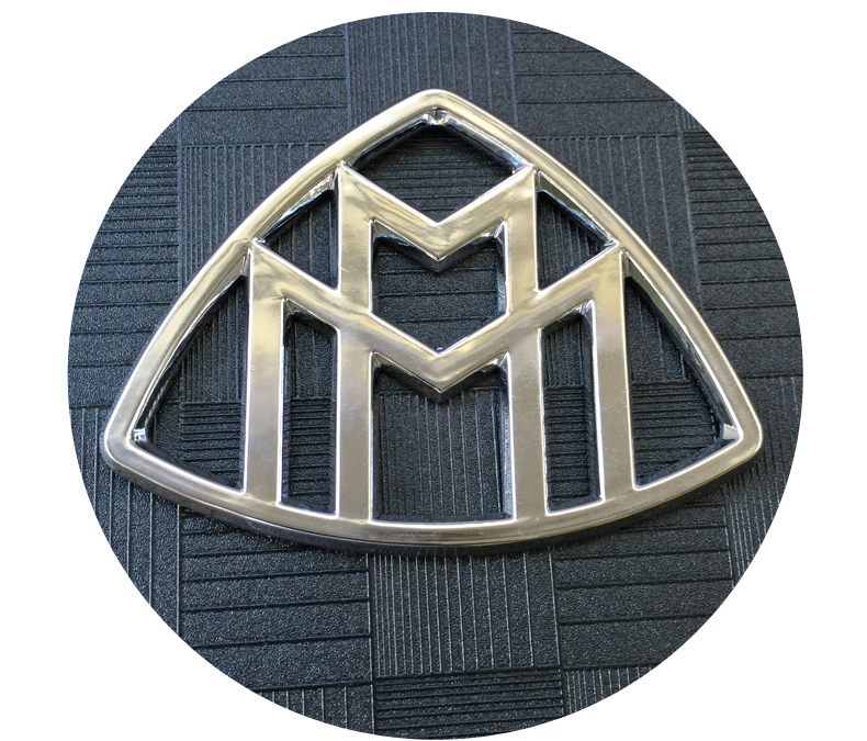 樱安娜适用于奔驰迈巴赫车标s450s500s600新款立标尾标