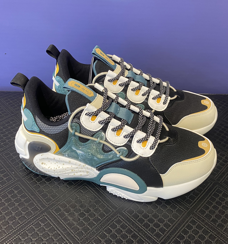 鸿星尔克男鞋王者荣耀联名款拼色运动跑步男鞋时尚百2022新款王者弜弹