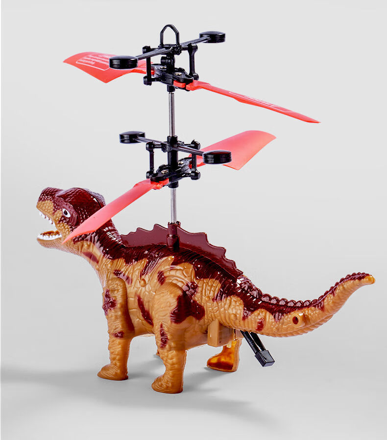 充电耐摔恐龙霸王龙儿童无人飞行器遥控直升飞机儿童动物电动玩具航模