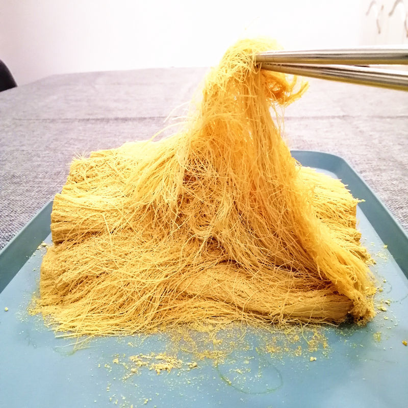 贵州特产丝丝糖500g传统手工麦芽豆丝龙须糖街边小吃麻汤窝丝 黄豆味