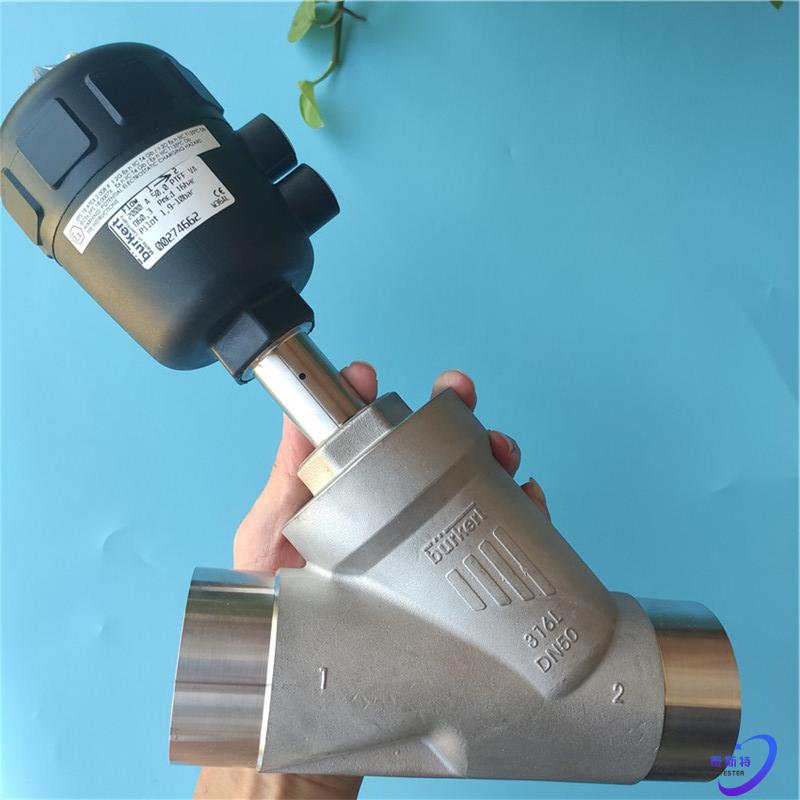 burkert角座阀2000 dn15 20 25 32 40 50 65 德国宝德 蒸汽 液体