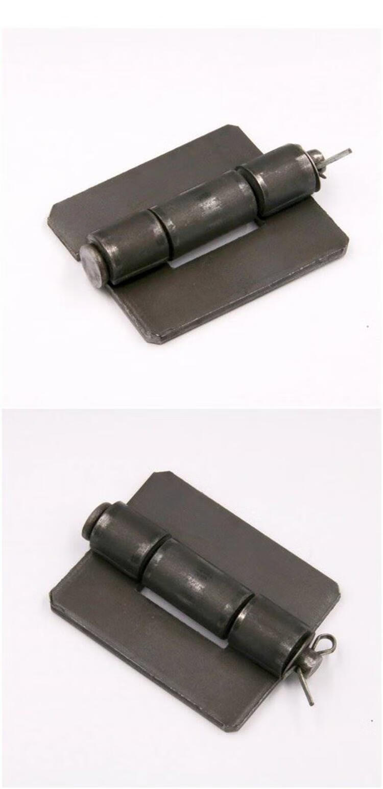 3寸加厚焊接合页 电焊铁铰链 汽车合页 车厢铰链 大铁门脱卸合页 60