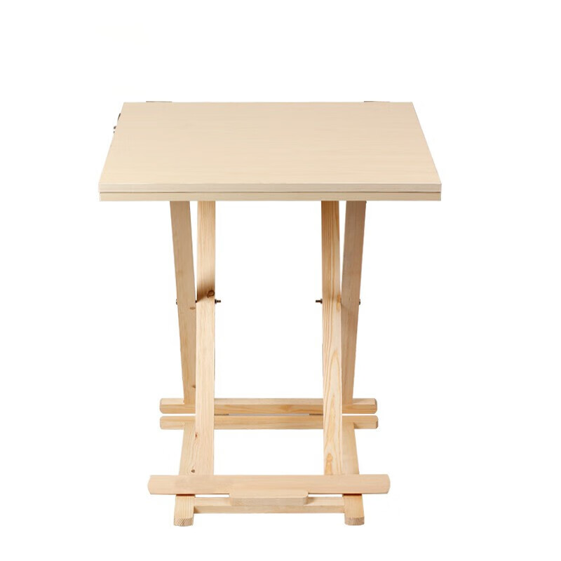 中艺美术写生可折叠实木静物台素描绘画写生台静物石膏摆放台松木 60*