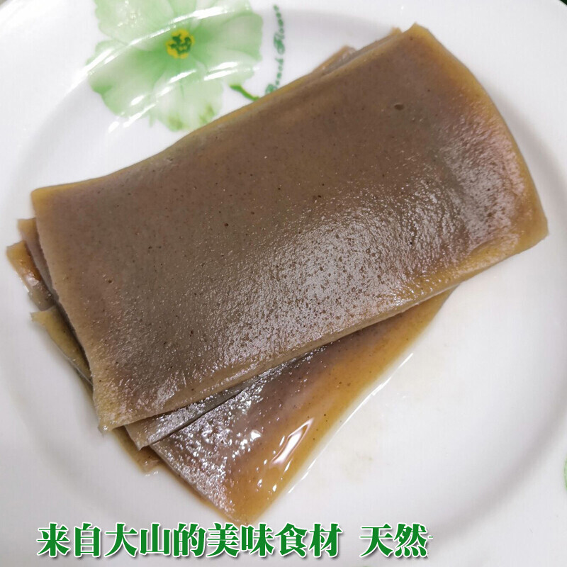 魔芋皮片新鲜烧烤串串食材四川特产纯魔芋豆腐干素肉素菜5袋试吃装每