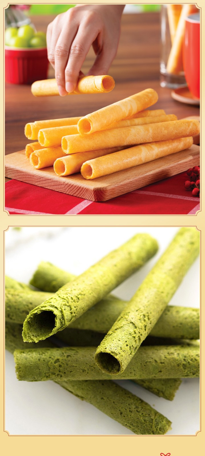 现货中国香港美心精致原味鸡蛋卷礼盒精致精选蛋卷2088g蛋卷特产糕点