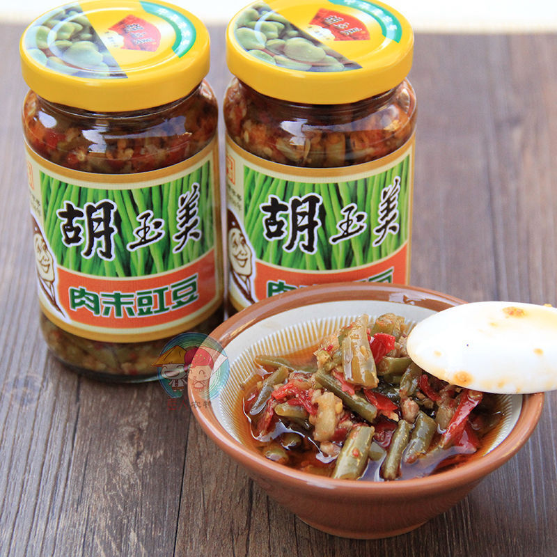 6kg胡玉美蚕豆辣酱 豆瓣酱 炒菜调味酱 料拌饭辣油酱 辣椒酱 大包装.
