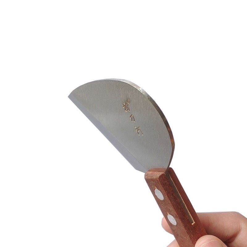 新款破鳝鱼刀工具不锈钢鳝鱼刀剖鳝鱼刀杀黄鳝刀鲫鱼刀专用圆木柄铬钢