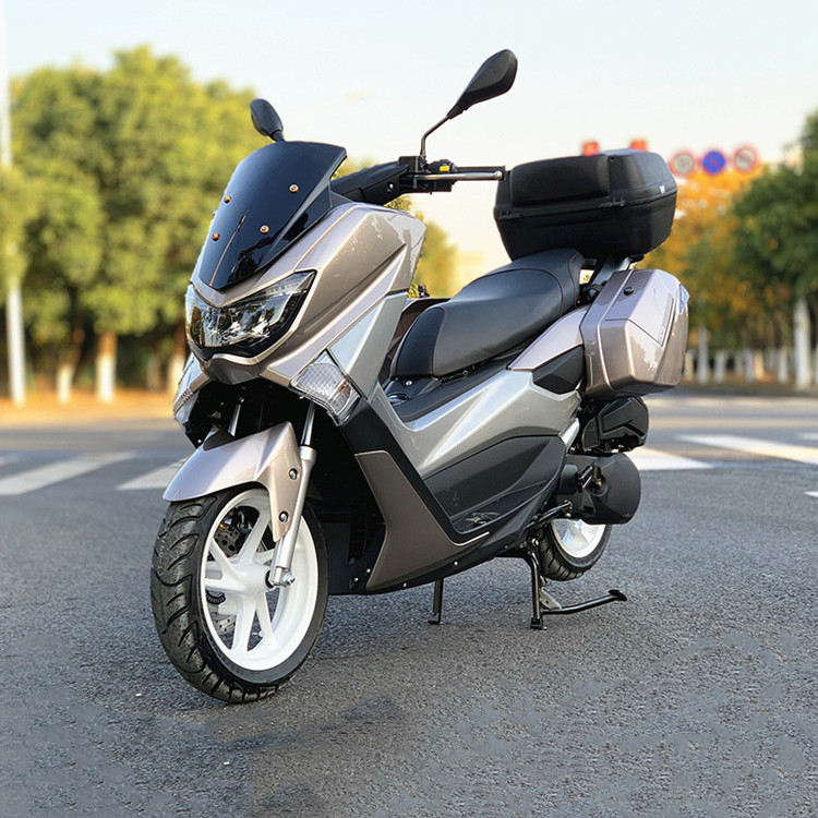 猛士nmax150cc国四踏板车雅马哈款摩托车燃油电喷可上牌新款酷冰蓝