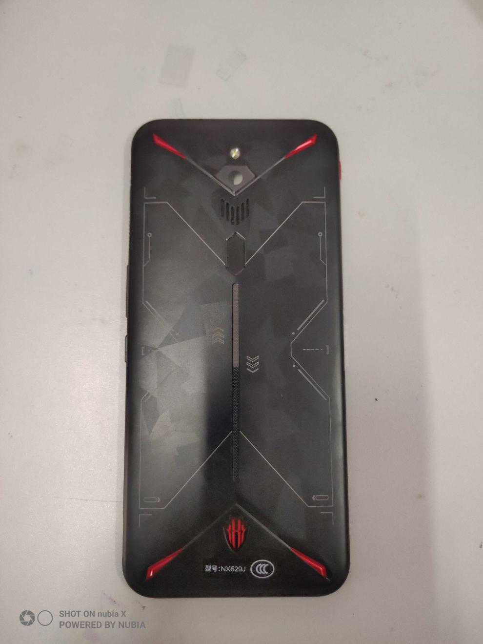 适用努比亚红魔33snx629j原装后盖努比亚红魔3手机后壳3s银色风暴