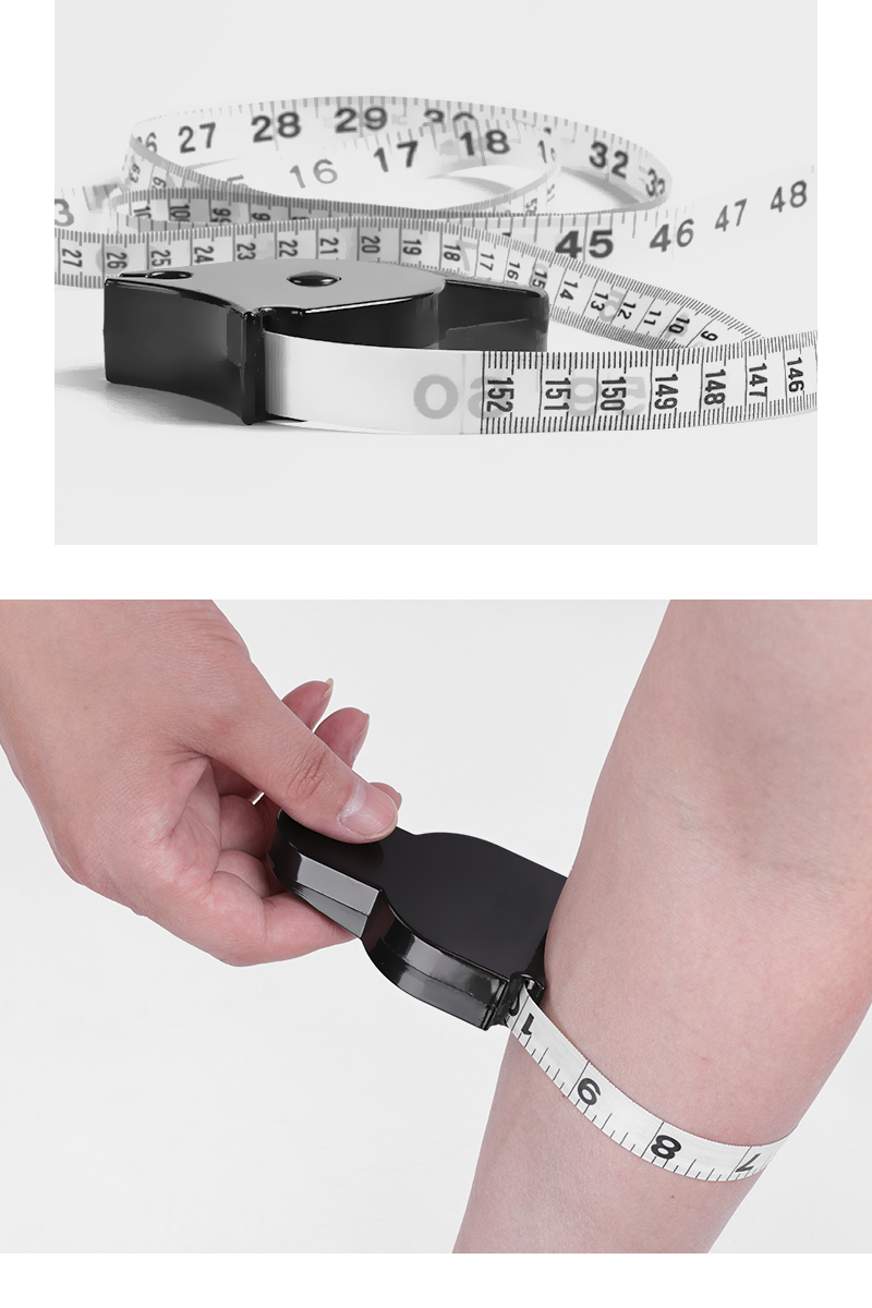 2022新款劳拉之星脂肪卡尺体脂夹皮褶厚度计皮脂钳家用健身围度测量仪