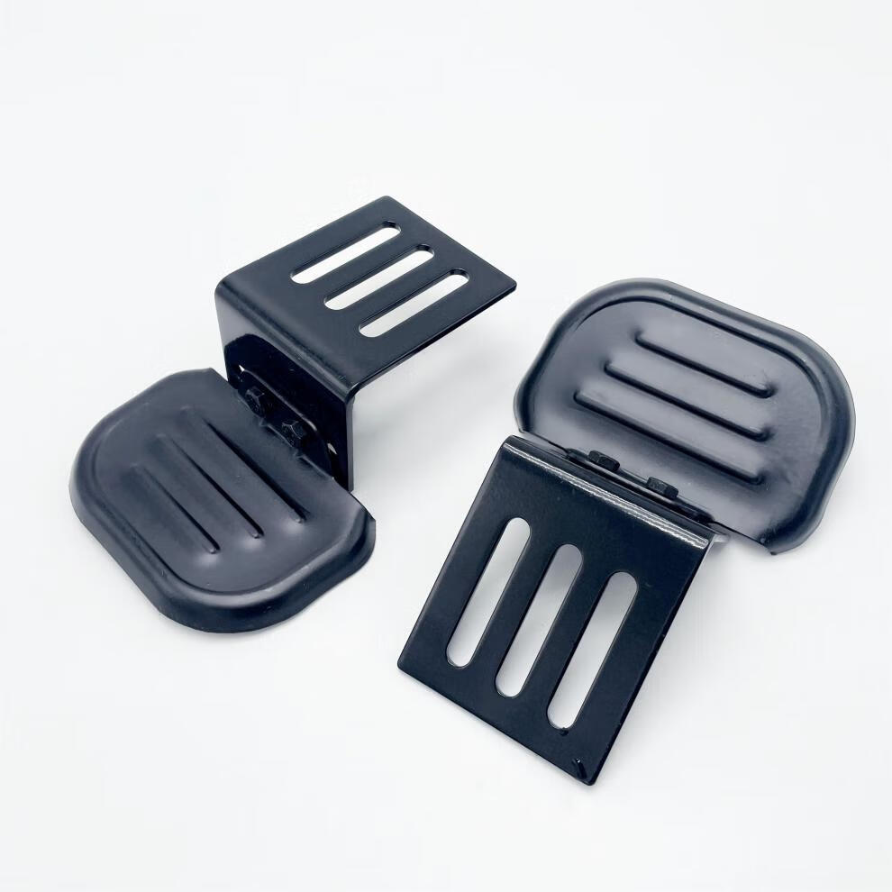 深远009电动车前脚踏板加装改装前脚踏通用国标可折叠前踏板加宽小牛