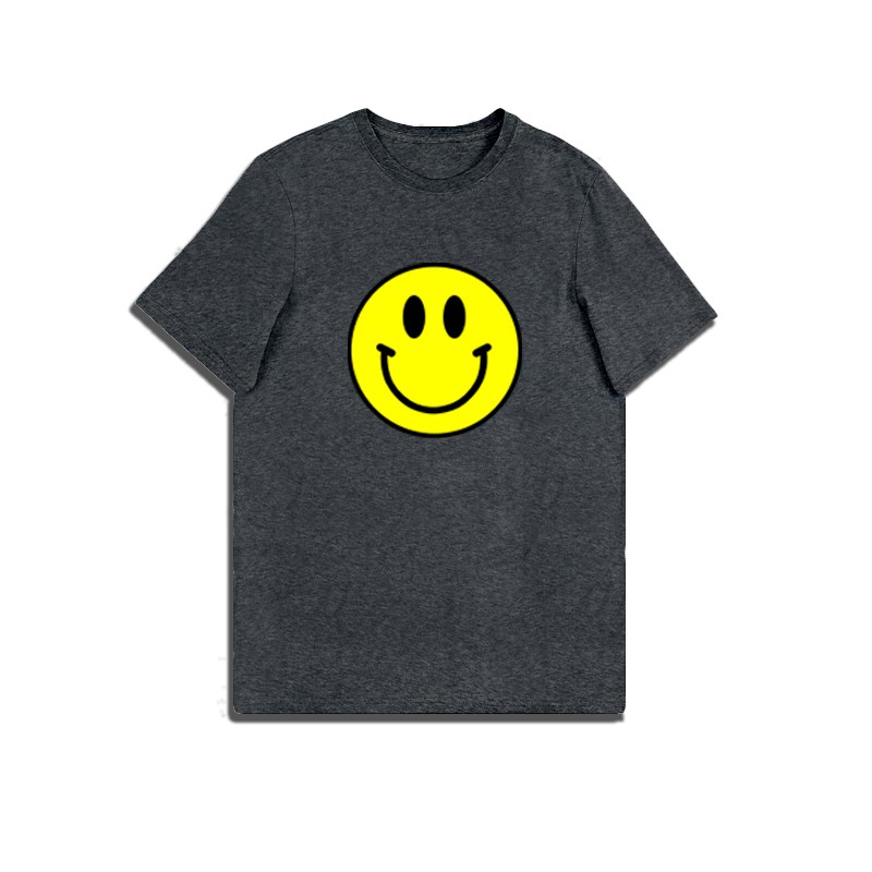 鸿星尔克官方旗舰男夏季同款潮牌smiley笑脸logo短袖t恤男情侣上衣