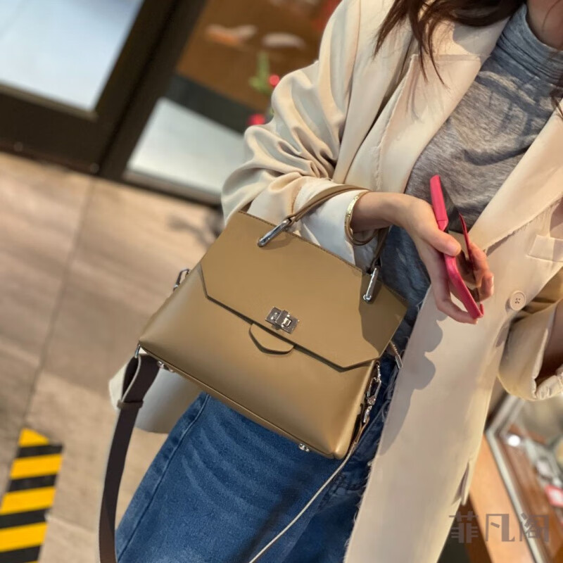 布思丹黎早春新款手提包 时尚 气质款 黑色【图片