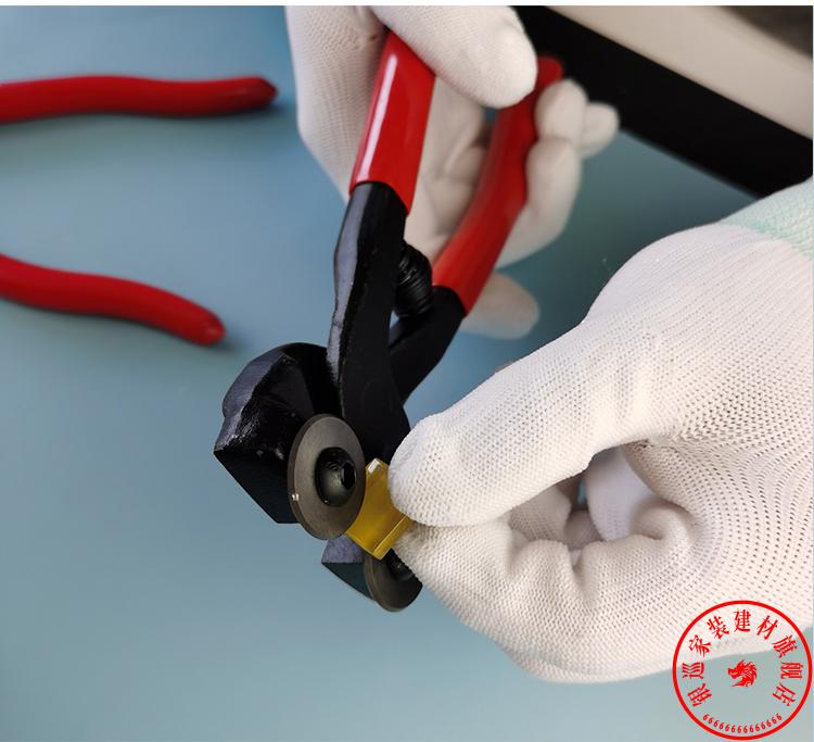 圆口钳电动打磨器玻璃刀掰片钳平锉刀热熔胶枪工具 20w胶枪 送10根胶