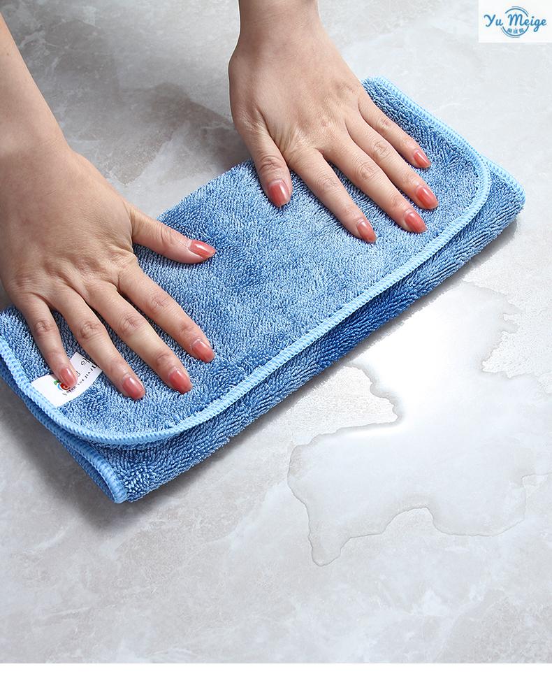 抹布 韩国纳米抹布清洁布吸水厨房家用不掉毛易清洗细纤维两用擦地布