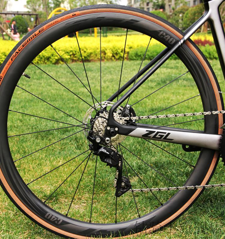 2022新款中国龙公路车zgl中国龙碳纤维10522速桶轴综合油碟刹公路车