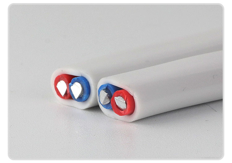 飞利浦小米适用国标电线2芯铝线2546平方家用硬芯无氧铝芯护套线室外