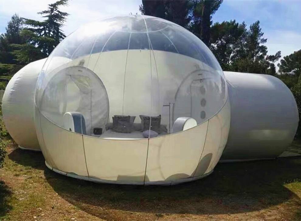 泡泡屋网红户外充气帐篷定做充气透明闭气户外野露营旅游星空民宿网红