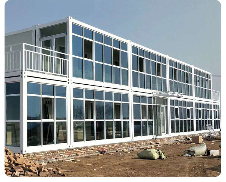 定制集装箱移动房住人集成房屋办公室简易组装可拆卸彩钢材料活动板房