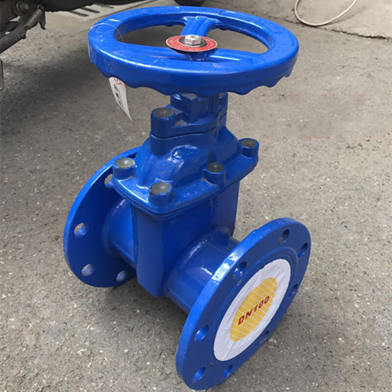 暗杆弹性座封闸阀/软密封阀门法兰自来水闸阀dn50 65 80 100 150子玺