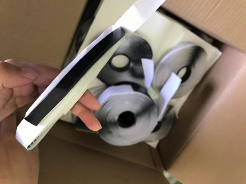 9501阻燃密封胶带胶条空调法兰烟道接口通风管道8501密封胶带 9501