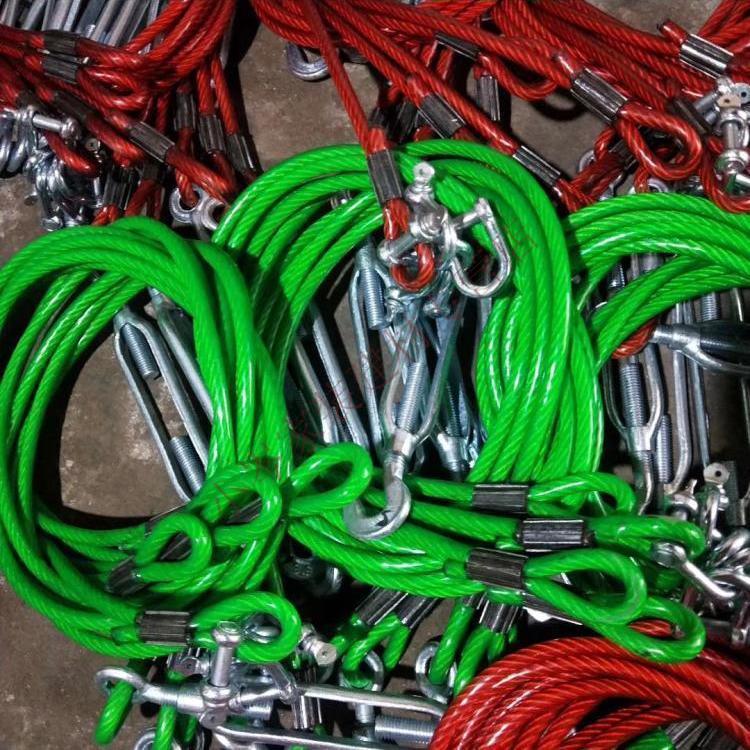 钢丝绳拉绳挂车钢丝绳高栏车拉绳货车车厢钢丝拉绳稳固车厢拉链横拉