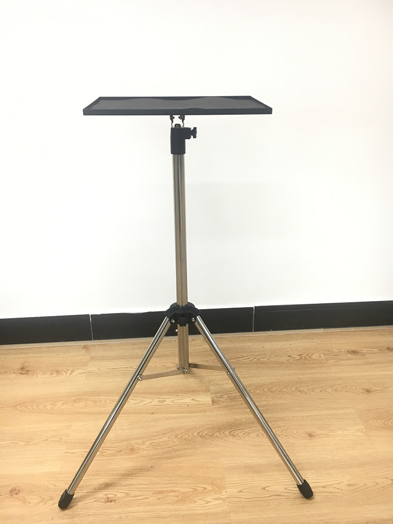 华为同款街米投影机架子支架投影仪落地三脚架通用托盘带云台折叠便携