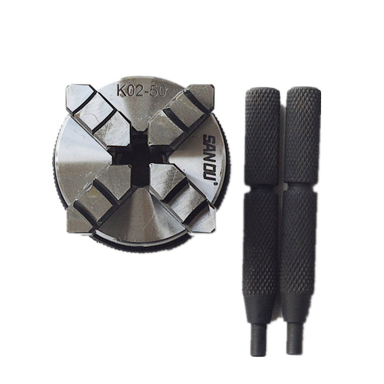 西普顿k0150三爪自定心手紧卡盘m141木工迷你微型小卡盘接杆三欧50三