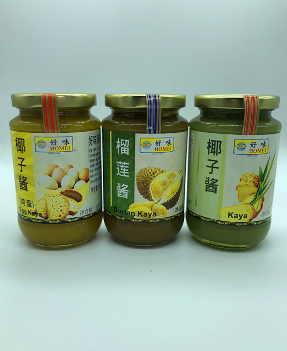 马来西亚进口好味牌椰子酱班兰酱香兰叶酱咖吔酱面包酱kaya进口装香兰