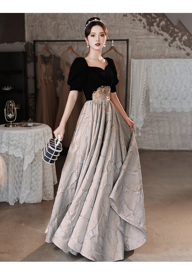 礼服女18周岁礼服学生 晚礼服裙长款优雅气质2022新款宴会18周岁岁礼