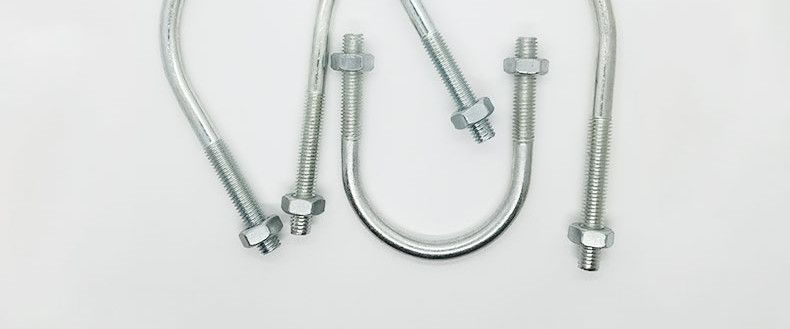 焱思泰 镀锌型卡子铁管固定卡扣大全带螺母型管卡抱箍水管固定型螺丝