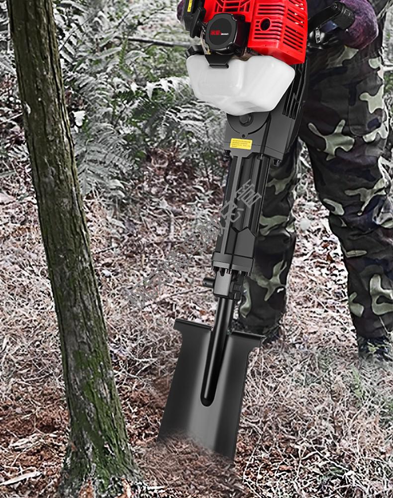 精选好货多功能汽油镐移树机挖树神器机多功能移树起树机小型起苗机