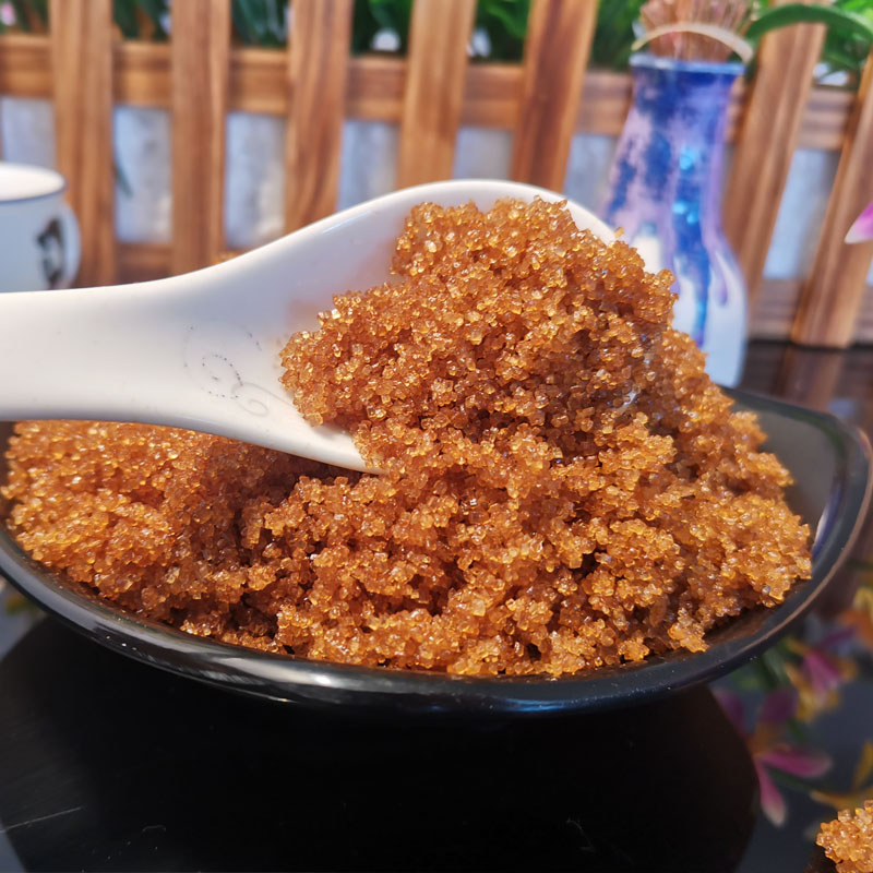 橙伯乐【好物优选】5斤广西甘蔗红砂糖大颗粒赤砂糖粗颗粒红糖红沙糖