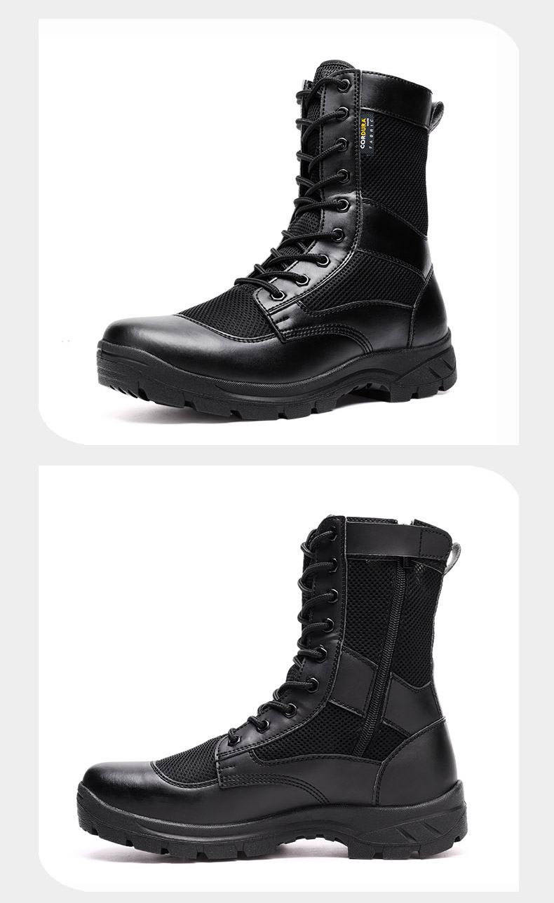 作训靴夏季作战训靴男透气作战靴男靴陆战靴超轻作训战靴女保安鞋战术