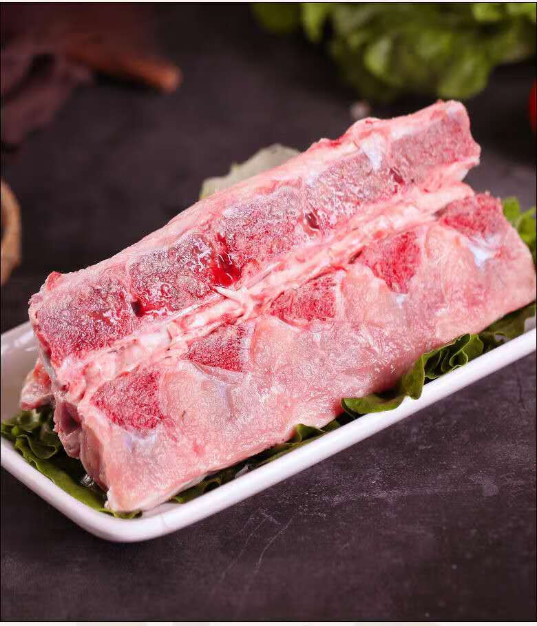 (五斤装)新鲜猪龙骨猪大骨头骨猪脊骨猪大排腔骨 多肉猪龙骨5斤【图片