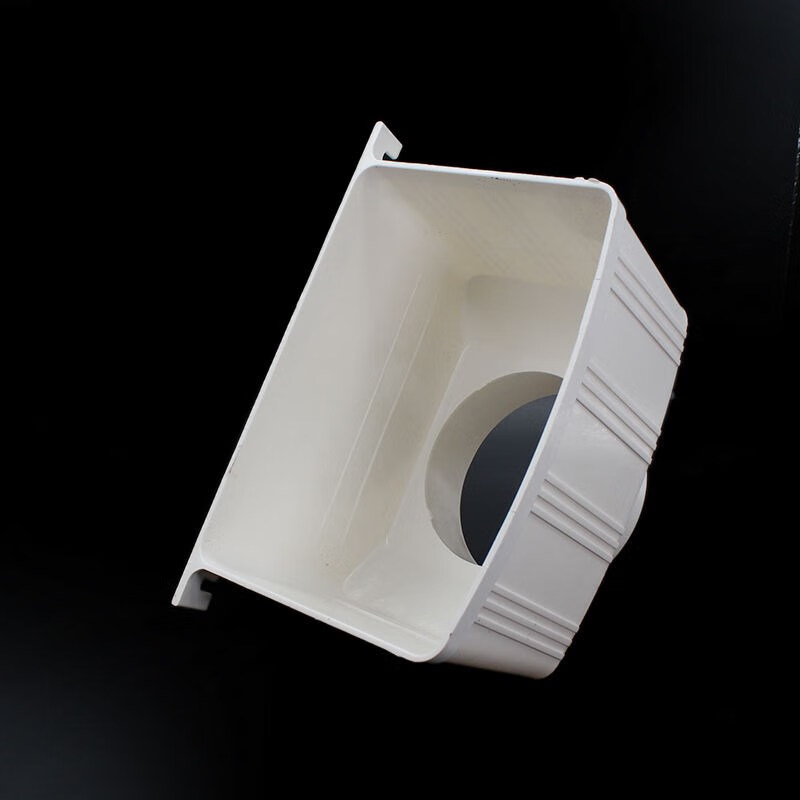 pvc排水管配件方形雨水斗落水斗接水积水下水管集水斗751101675mm加强